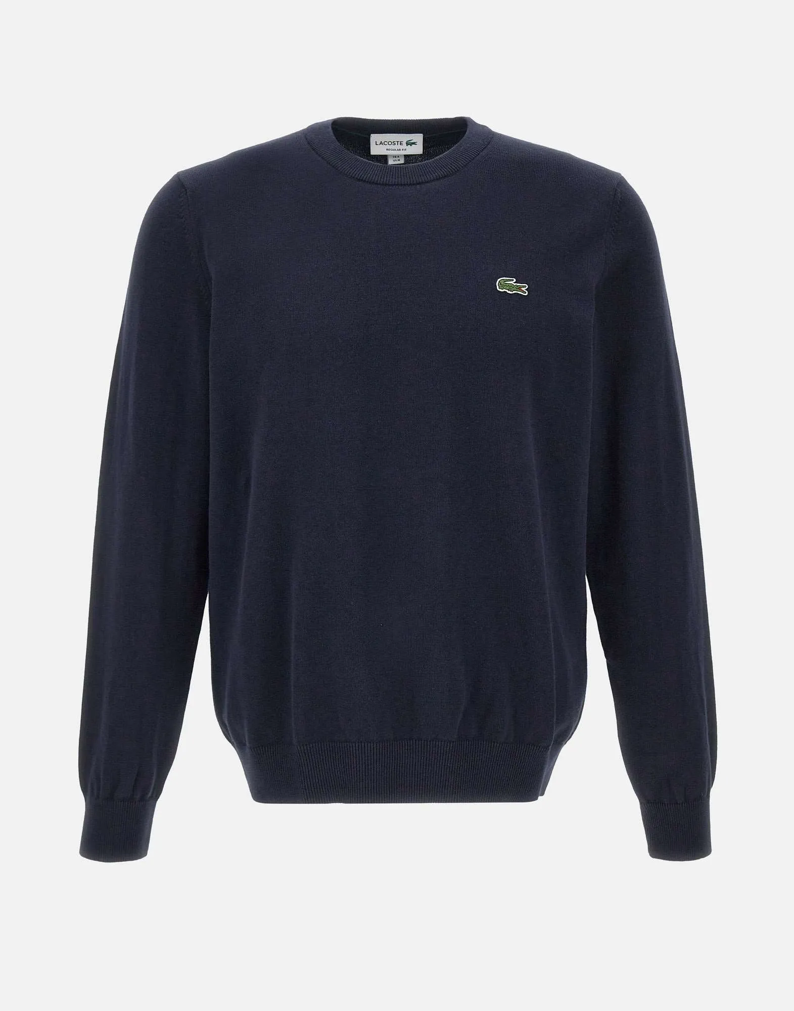 Lacoste Navy Cotton Crewneck tröja