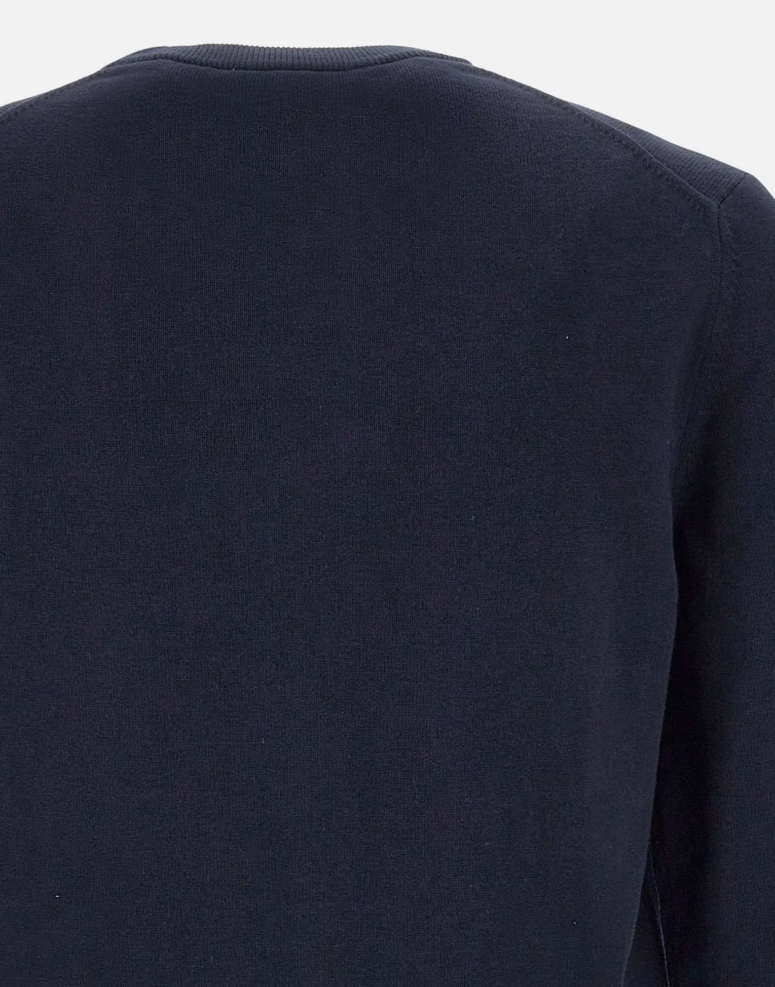 Lacoste Navy Cotton Crewneck tröja
