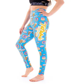 LADIES COFFEE CAT LEGGINGS