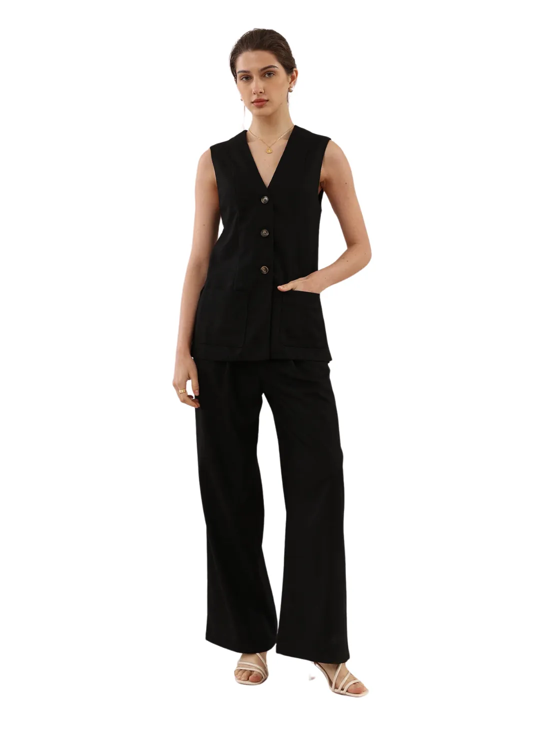 Layne Vest (Black)