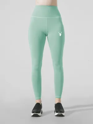 Leera Basic Legging in Dollar Green
