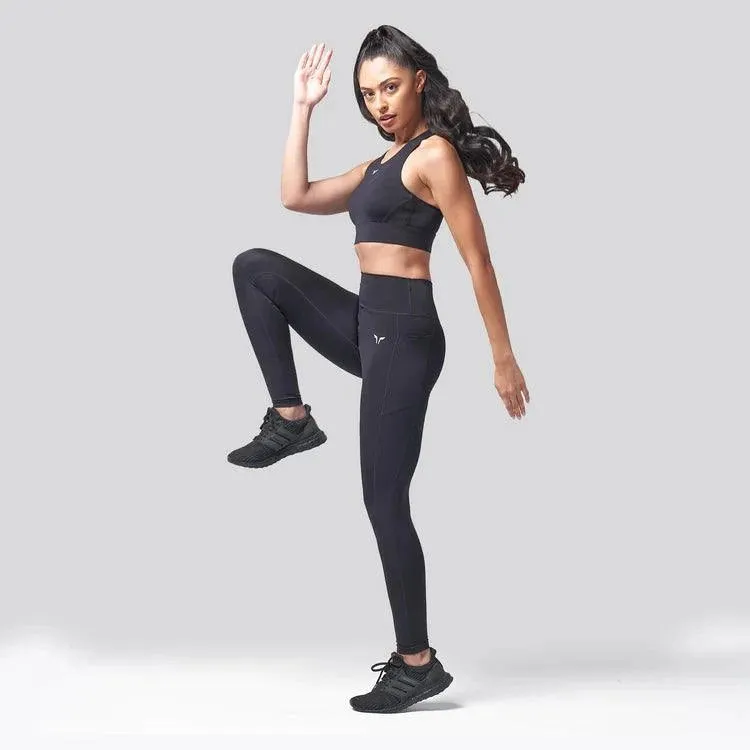 Leggings Essential High Waisted - Svartar