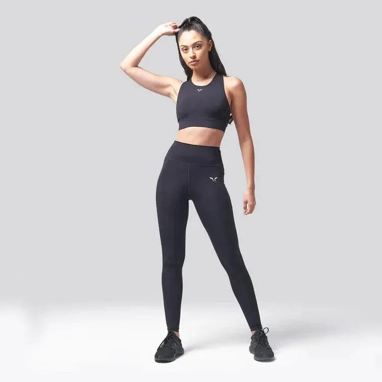 Leggings Essential High Waisted - Svartar