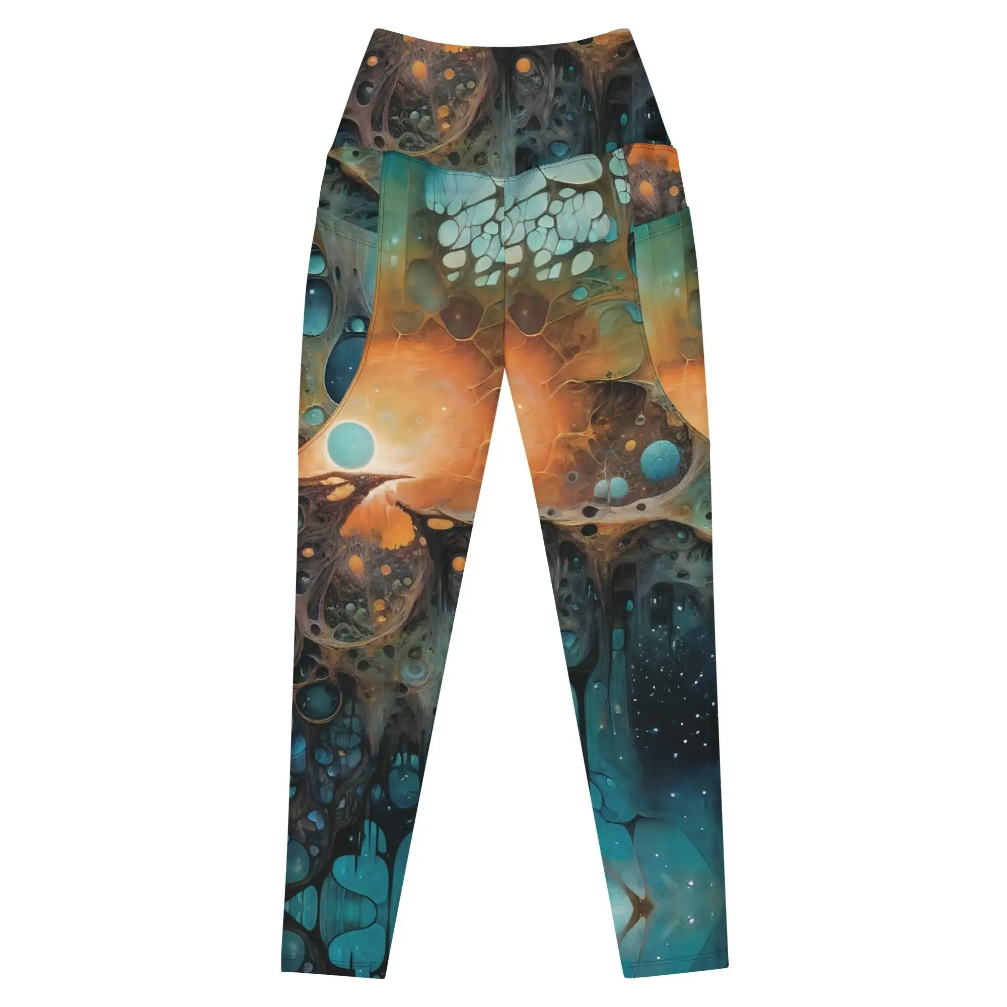 Leggings with Pockets Chthonic Echoes