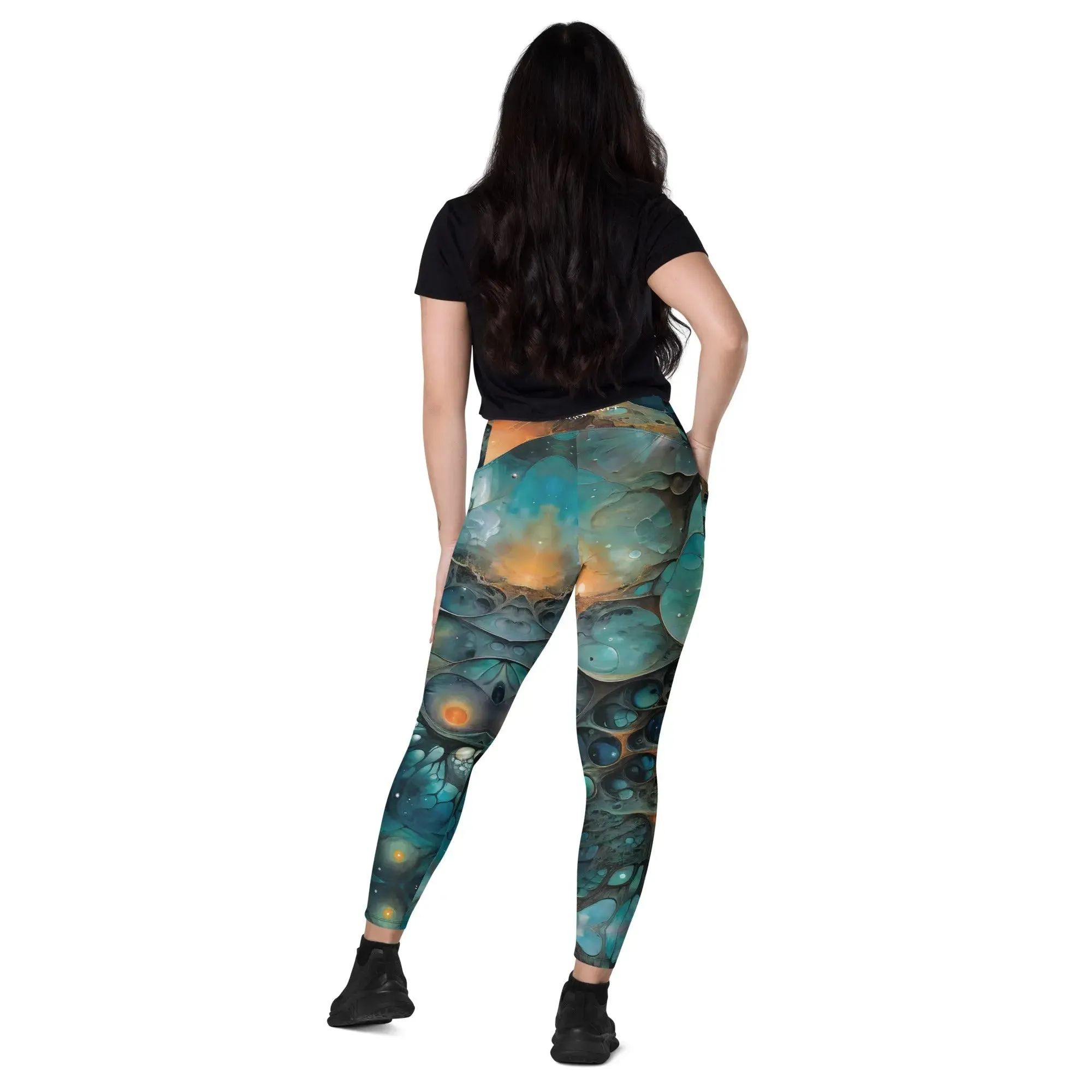 Leggings with Pockets Chthonic Echoes