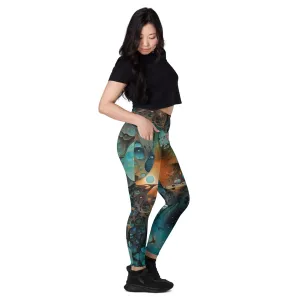 Leggings with Pockets Chthonic Echoes