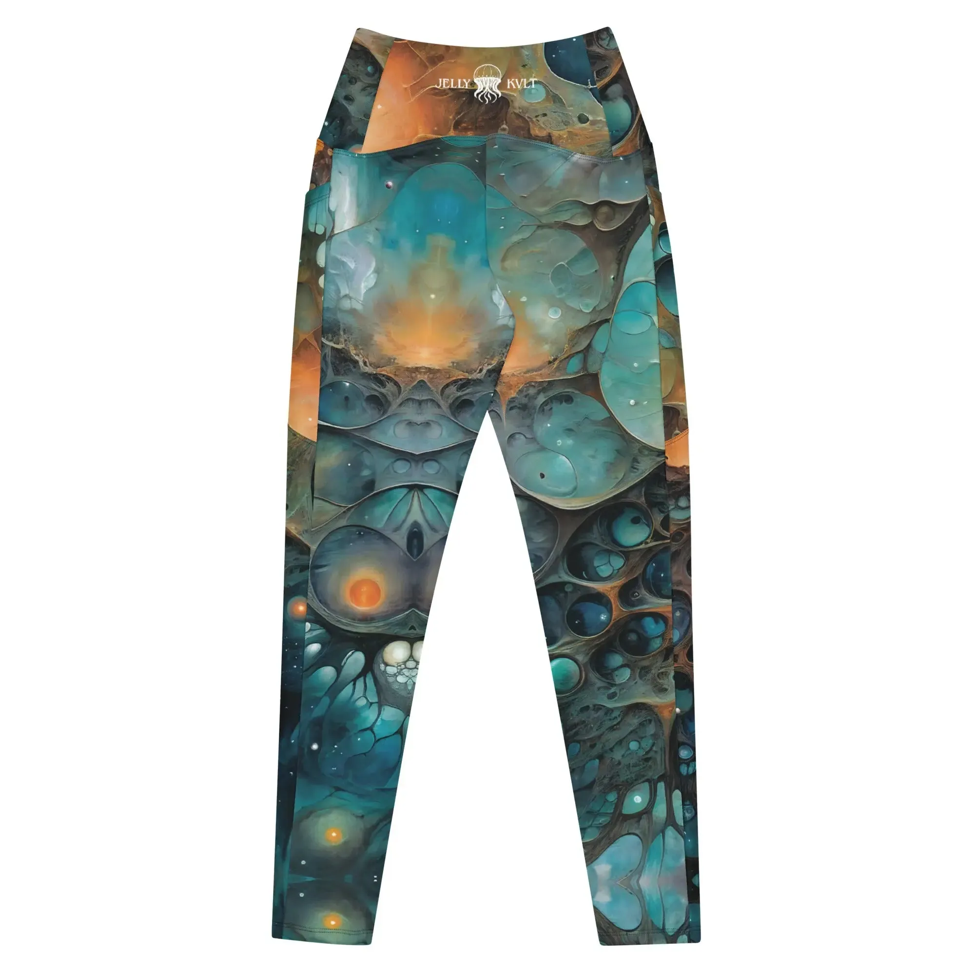 Leggings with Pockets Chthonic Echoes