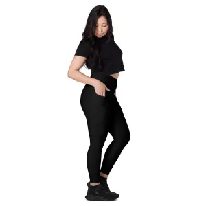 Leggings with Pockets Noir