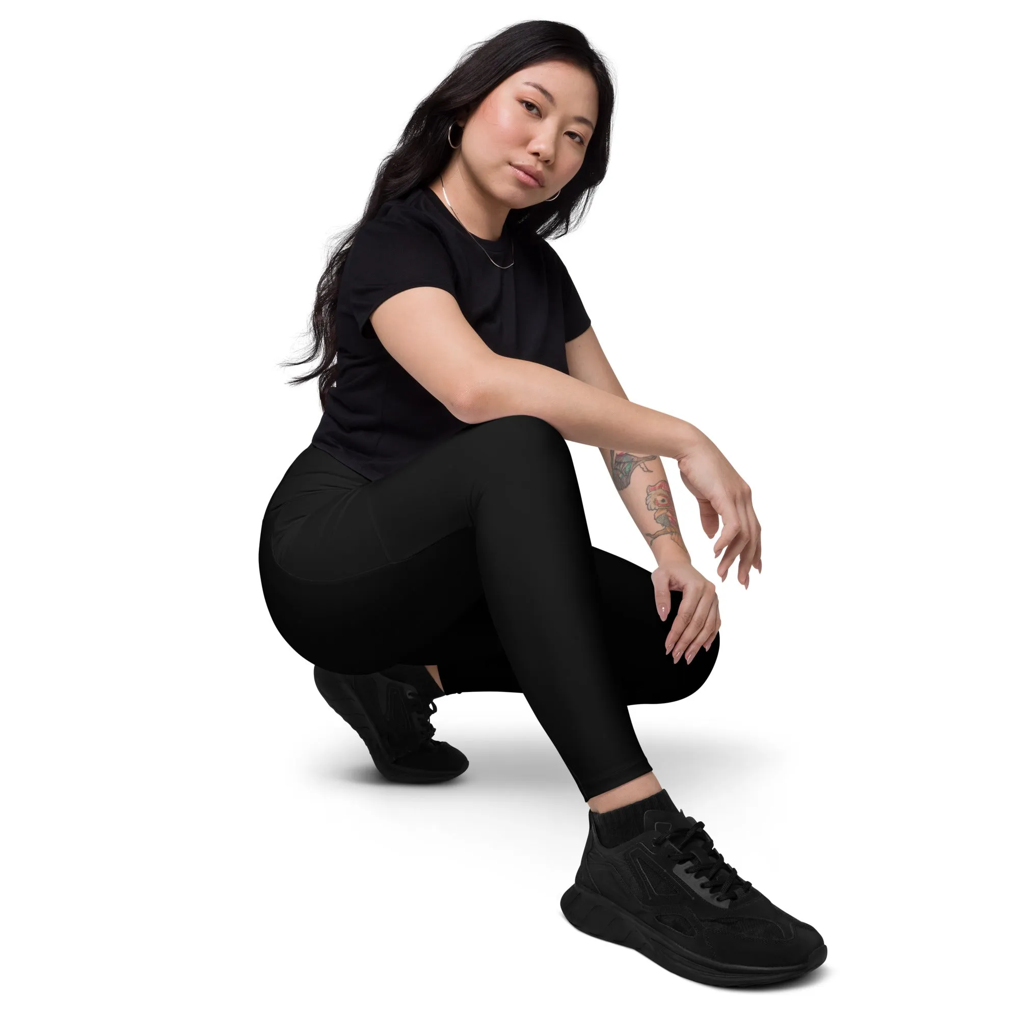 Leggings with Pockets Noir