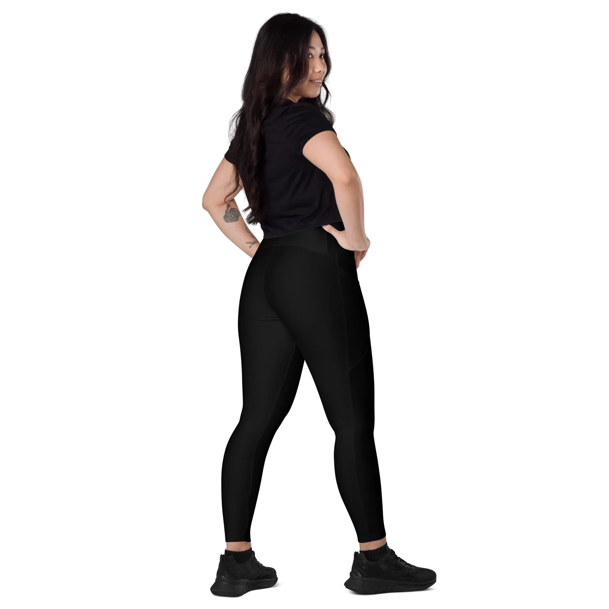 Leggings with Pockets Noir