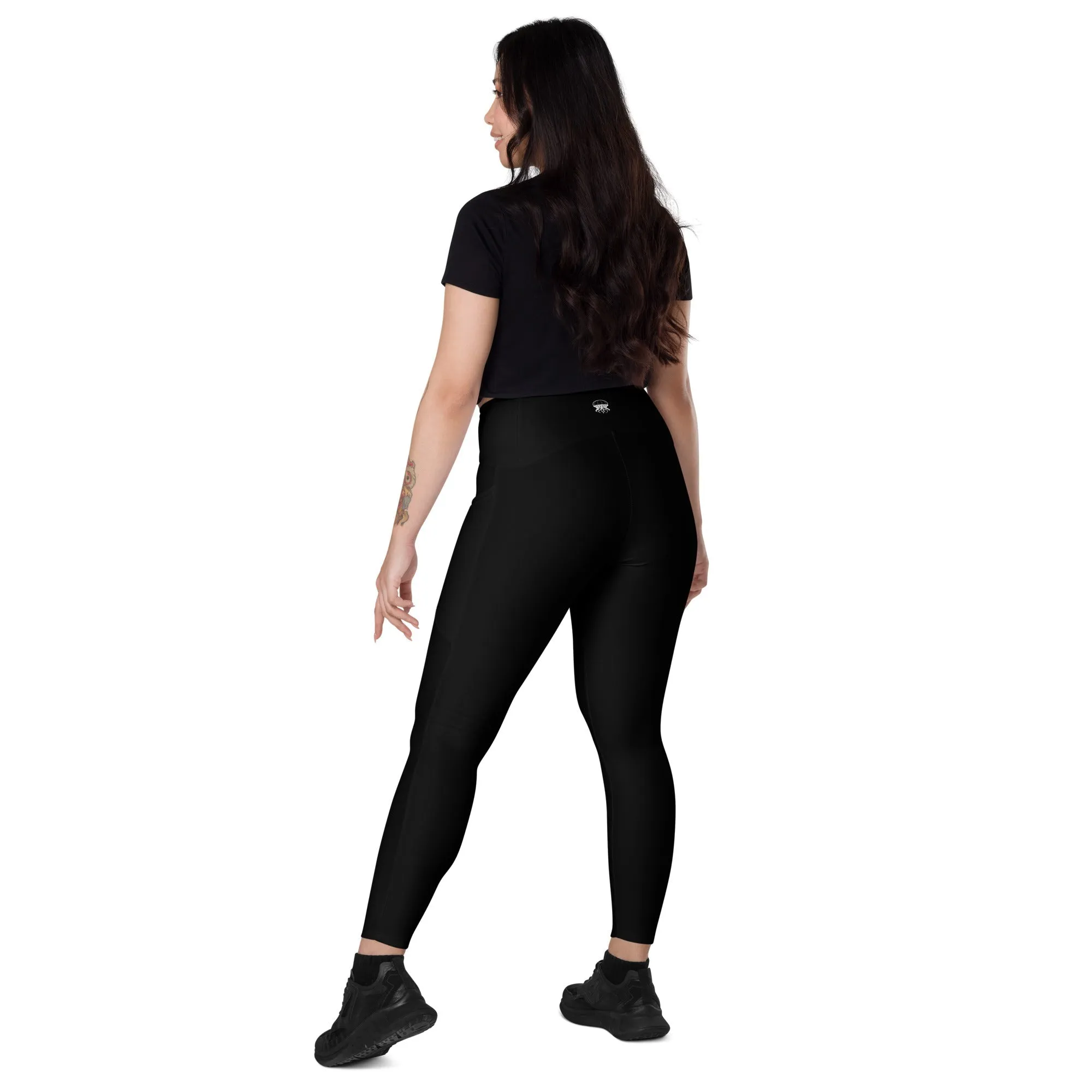 Leggings with Pockets Noir