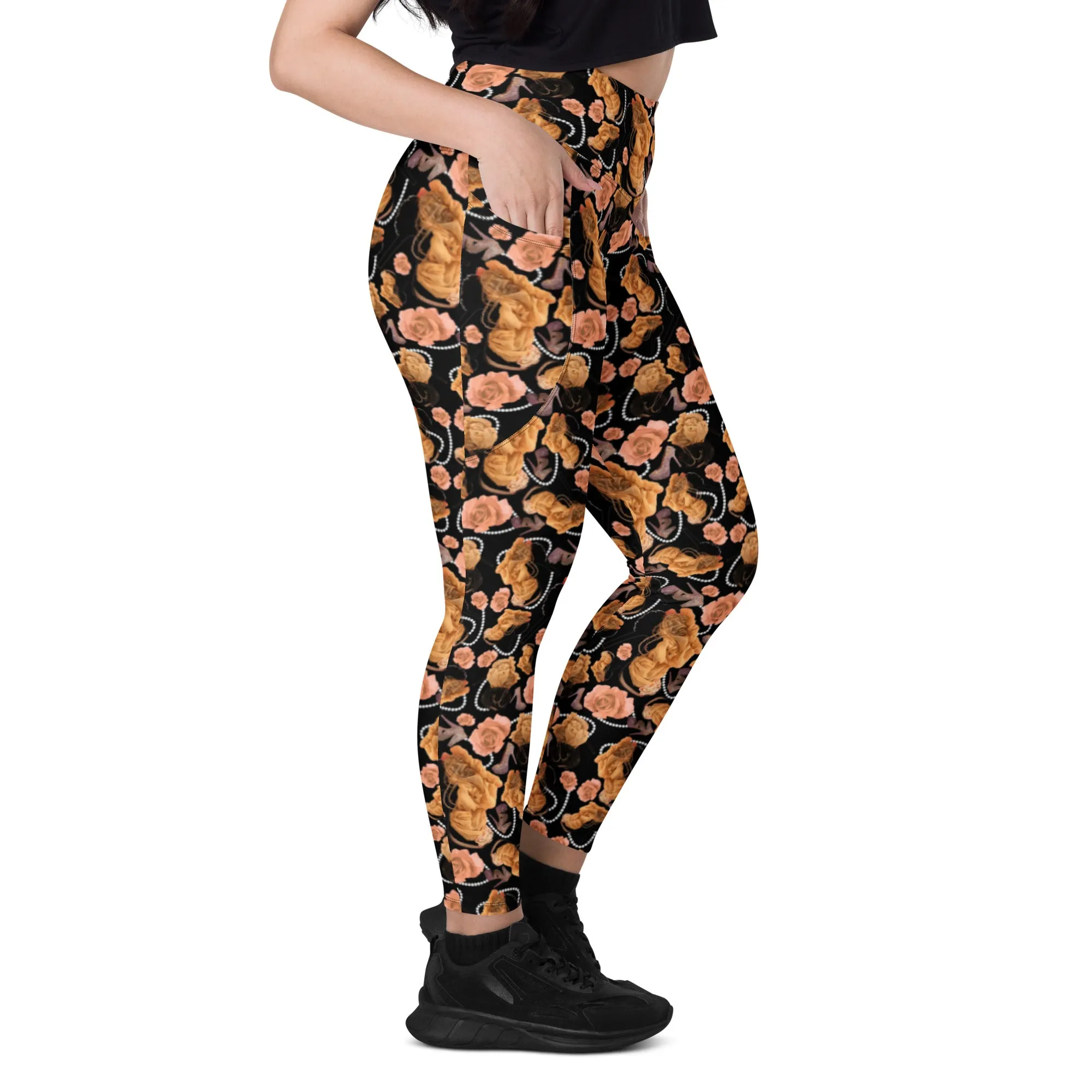 Leggings with pockets 'Roma Couture'