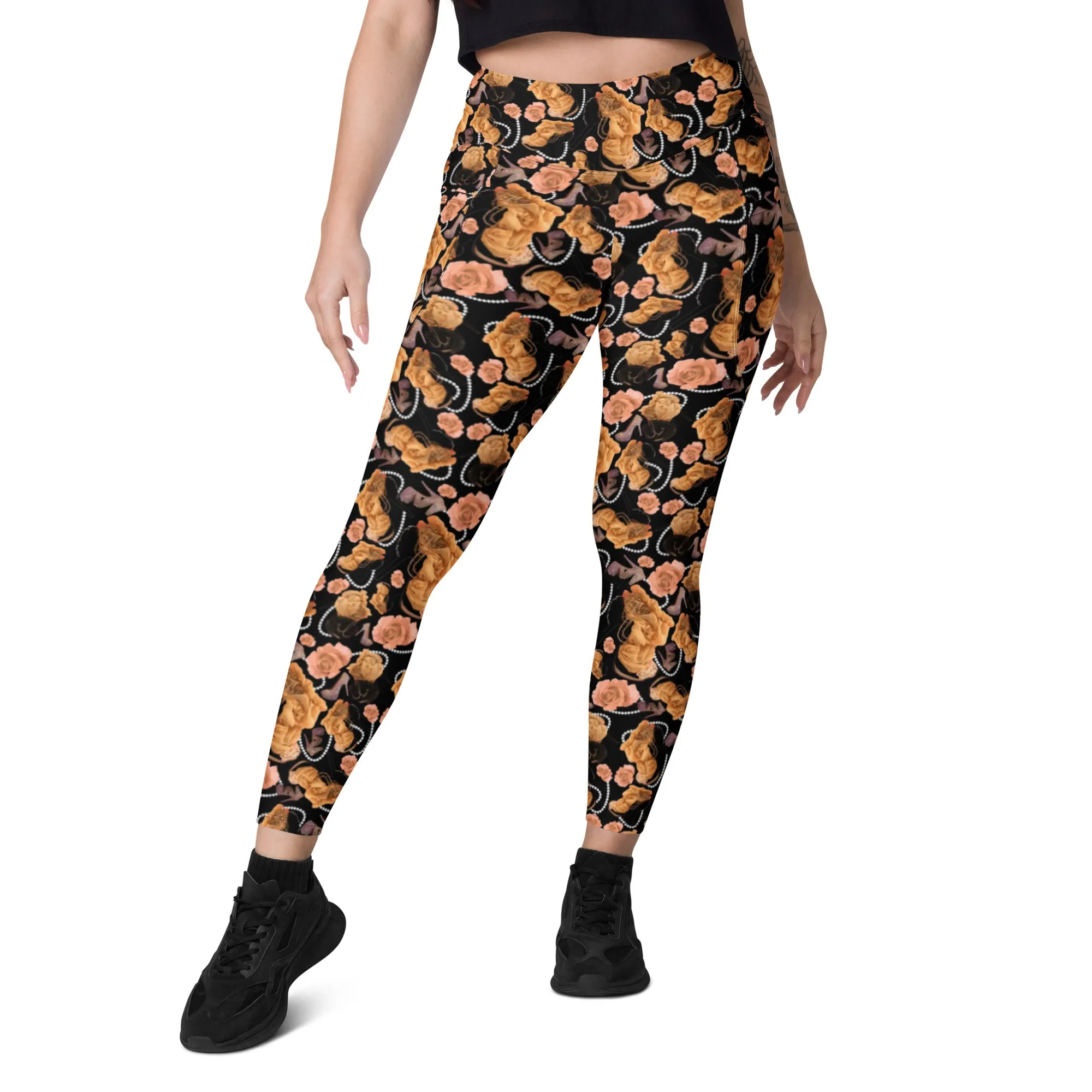 Leggings with pockets 'Roma Couture'
