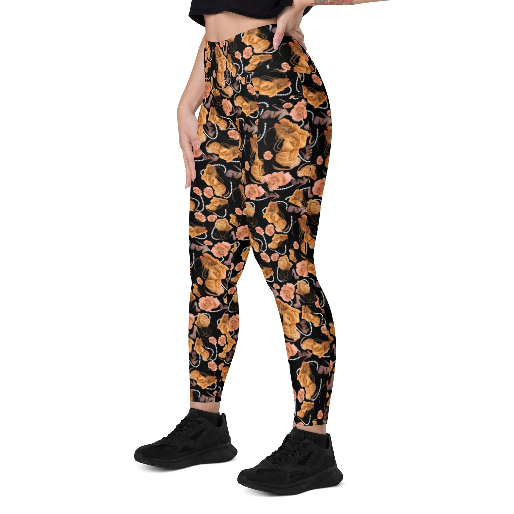 Leggings with pockets 'Roma Couture'