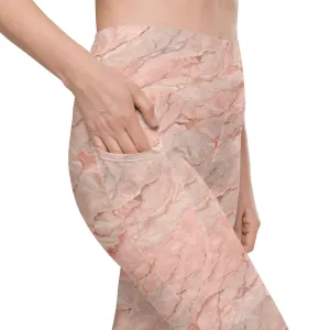 Leggings with Pockets Rosa Antica