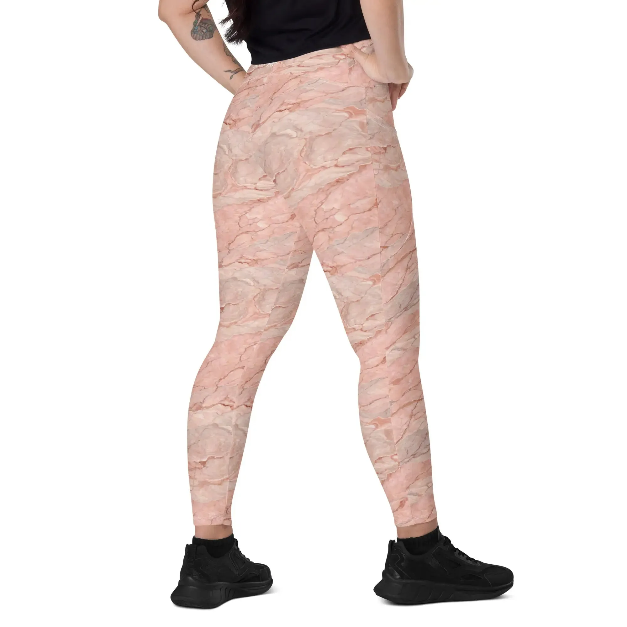 Leggings with Pockets Rosa Antica