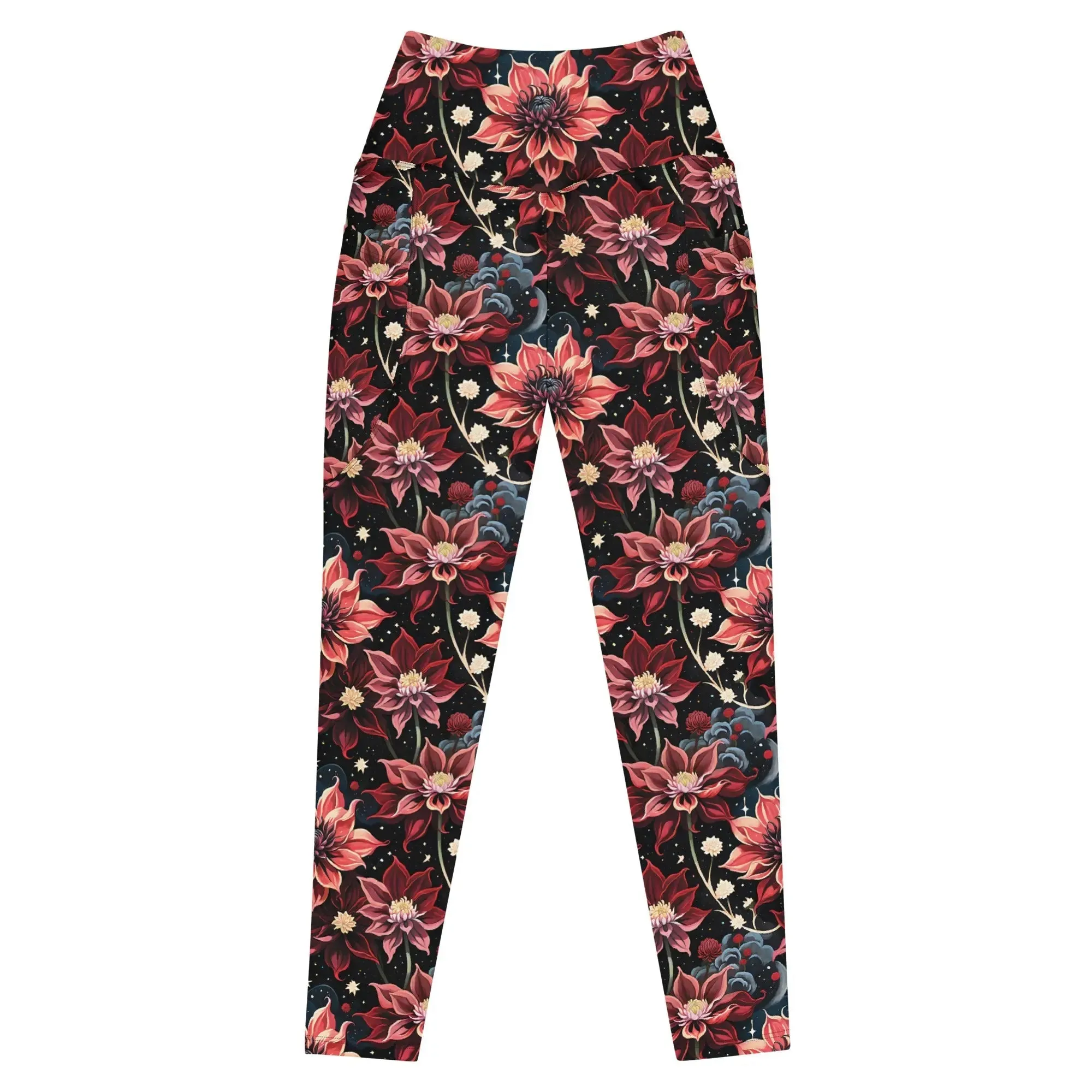 Leggings with Pockets Twilight Dahlia