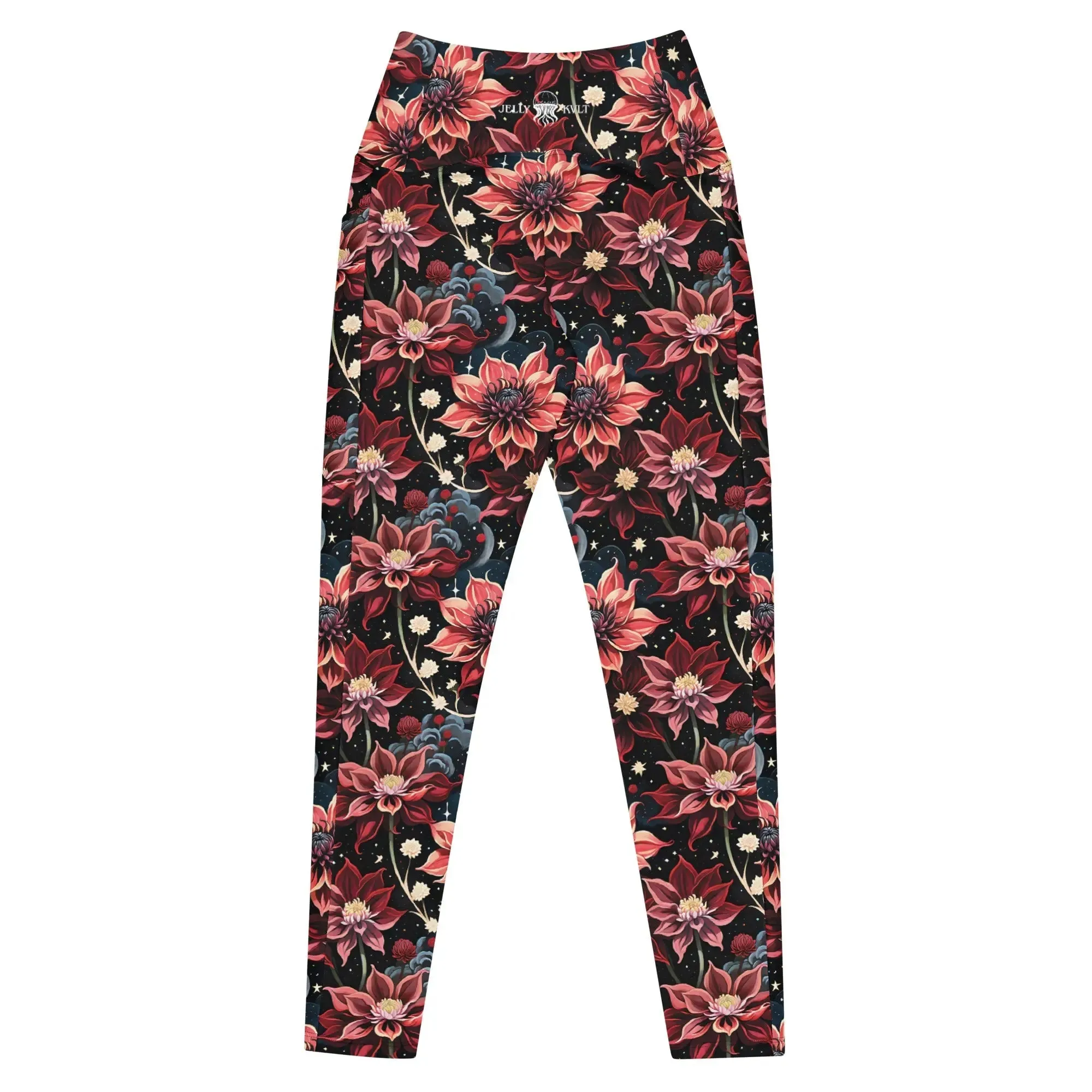 Leggings with Pockets Twilight Dahlia
