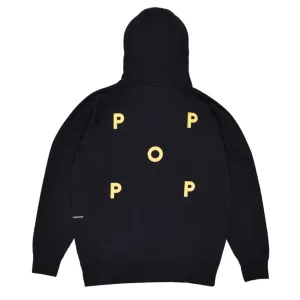 logo hooded sweat anthracite