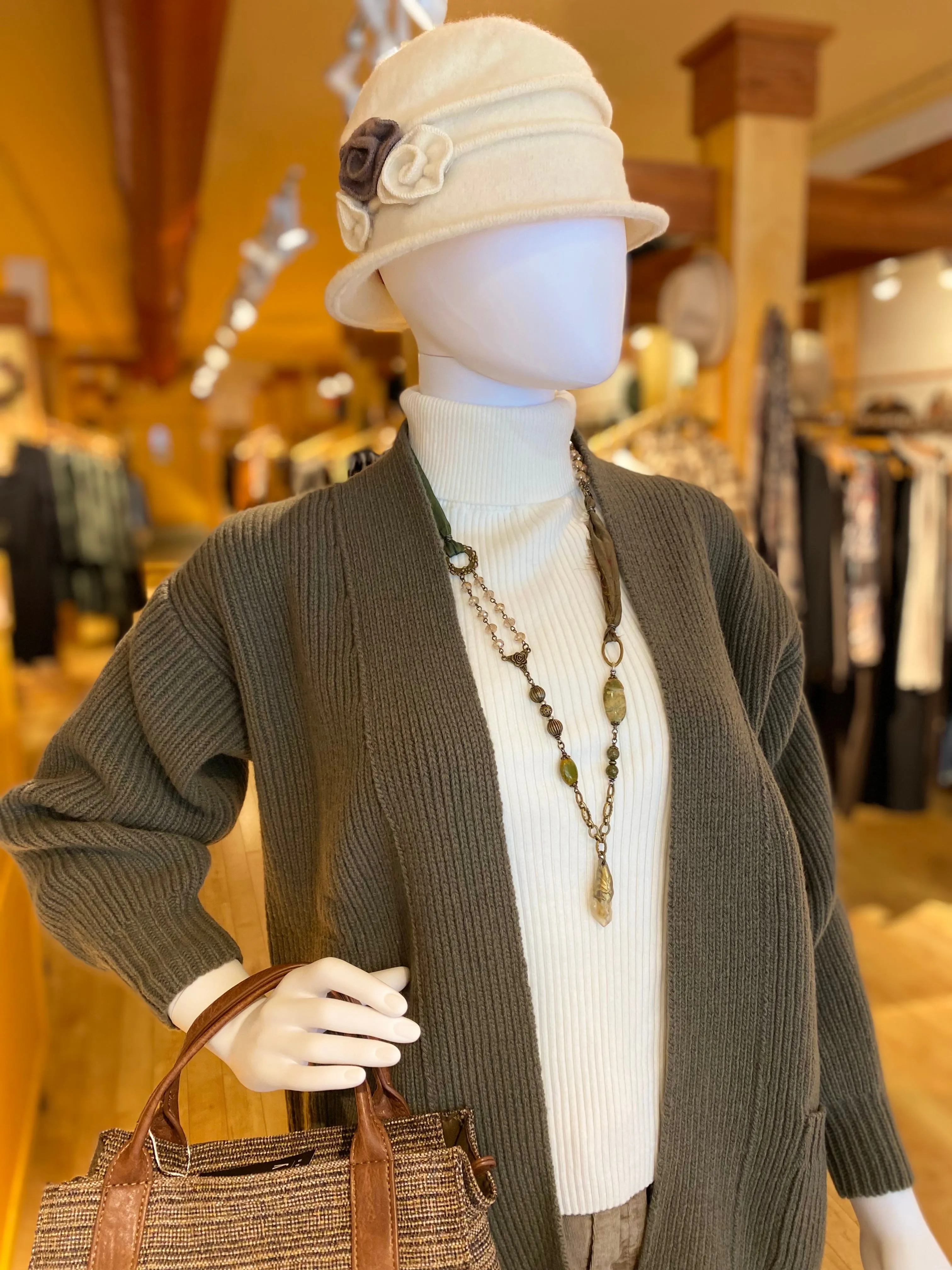Lola Knit Turtleneck Sleeveless Pullover Top