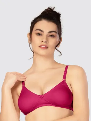 Lovable Violet Non Padded Non Wired Full Coverage Bra CLASSIC - VIOLET