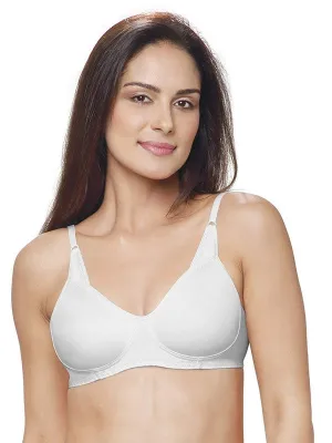 Lovable White Non Padded Non Wired Full Coverage Bra ADL-13-White