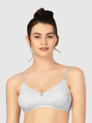 Lovable White Non Padded Non Wired Full Coverage Bra STRETCH-X-WHITE