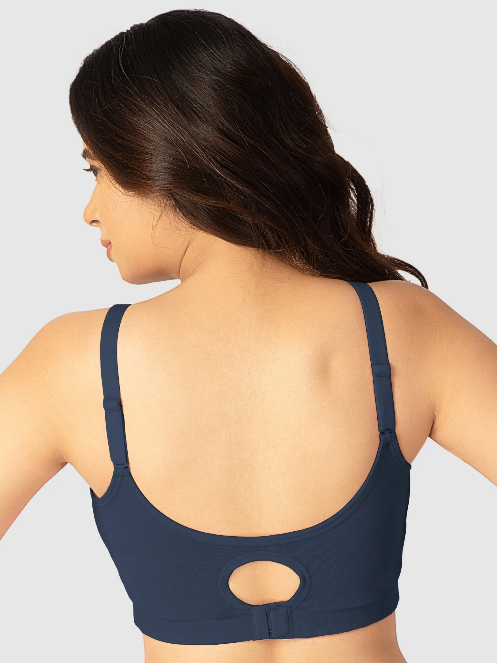 Lovable Womens Removable pad Non Wired Full Coverage Sports Bra
