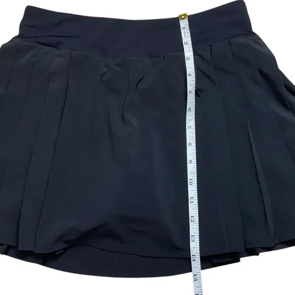 Lululemon Side-Pleat High-Rise Tennis SkirtBlack 6 W8ADU