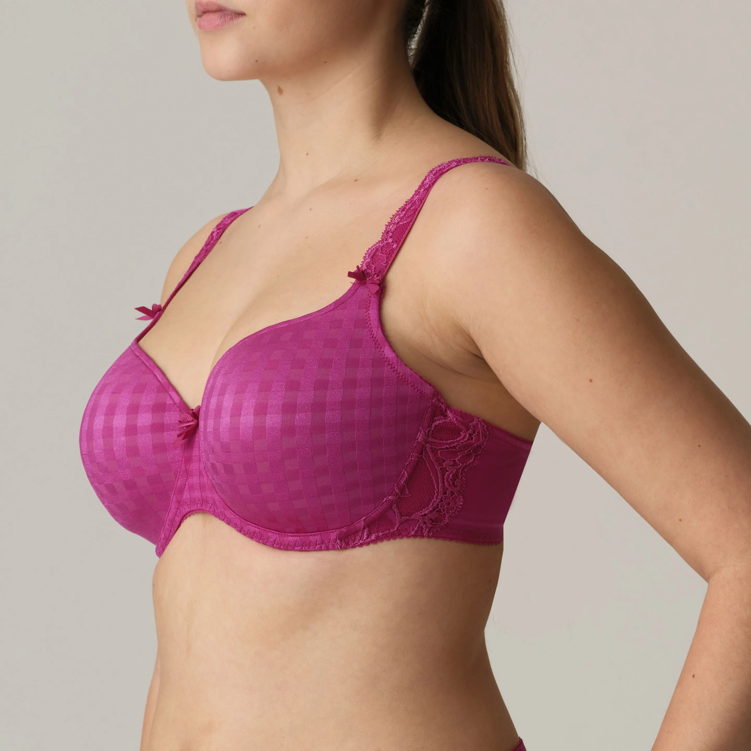 Madison Padded Heart Shape Bra In Fuchsia Fiesta - Prima Donna