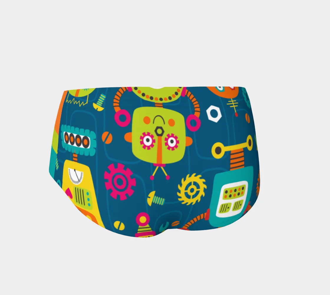 Maizie Robot Swim Briefs