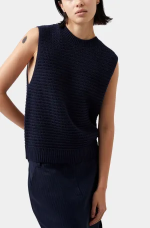 Manda Open Knit Vest