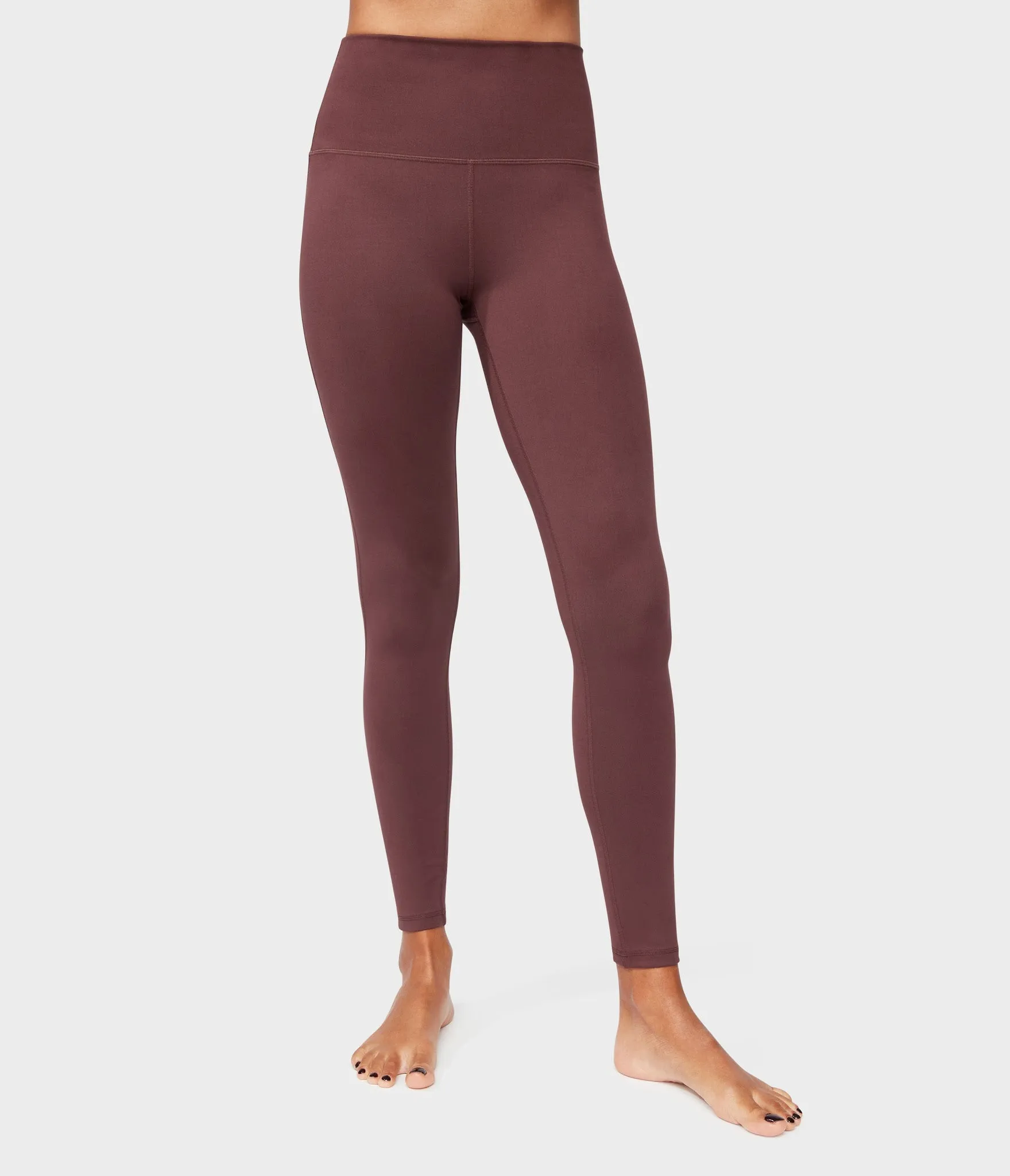 Manduka Apparel - Women's Essential High Line - Dark Chestnut