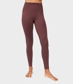 Manduka Apparel - Women's Essential High Line - Dark Chestnut