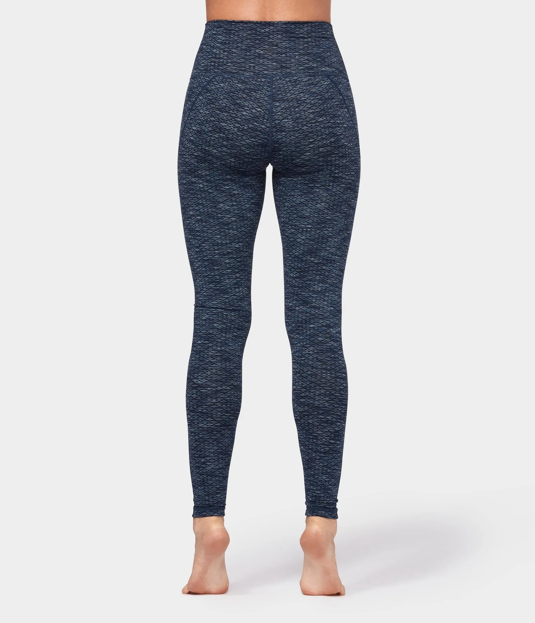 Manduka Apparel - Women's Essential High Line - Indigo Jacquard