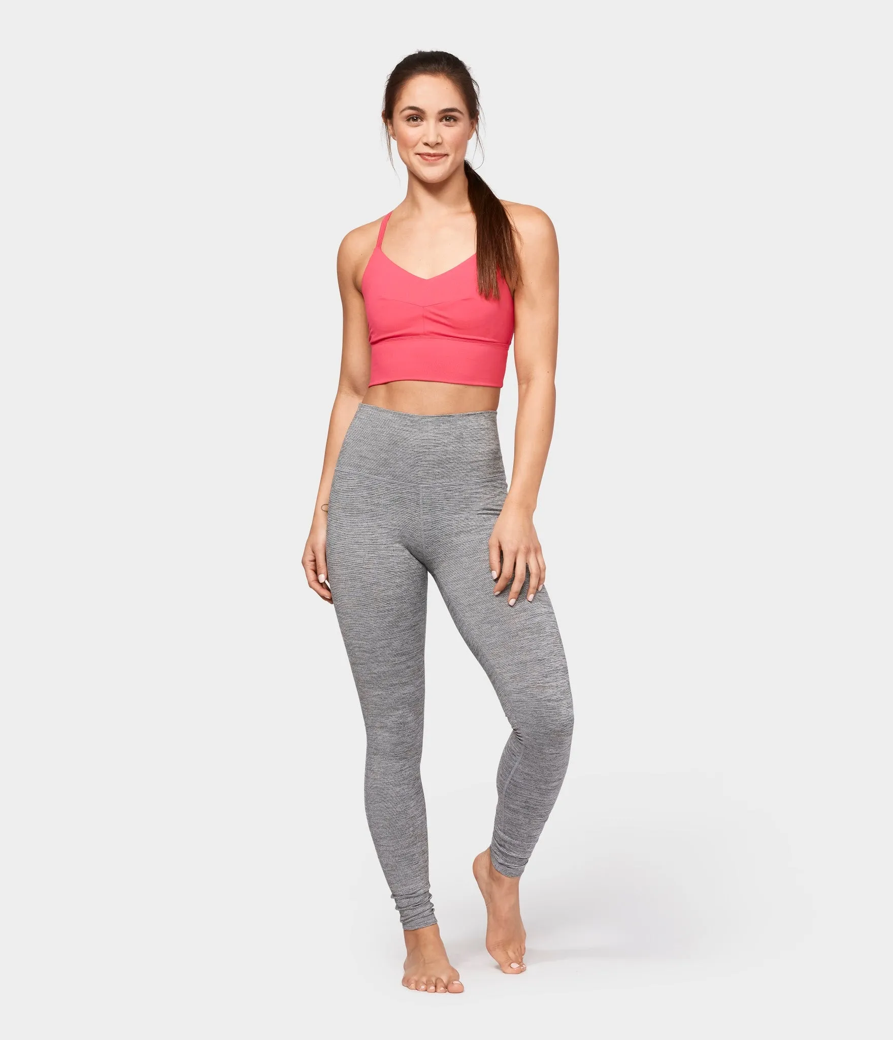 Manduka Apparel - Women's Essential High Line - Stone Melange