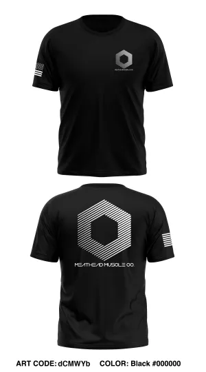 Meathead Muscle Co. Store 1 Core Men's SS Performance Tee - dCMWYb