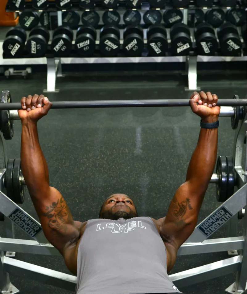 Men's Level Up Muscle Tank | Gray
