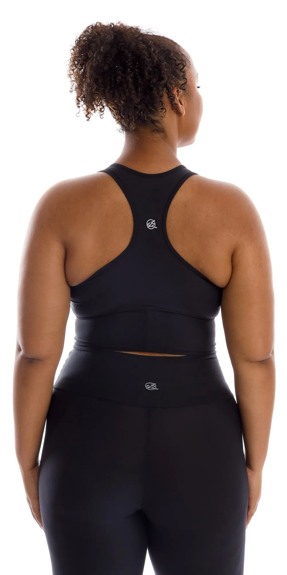 Midnight Eco Racer Back Bra