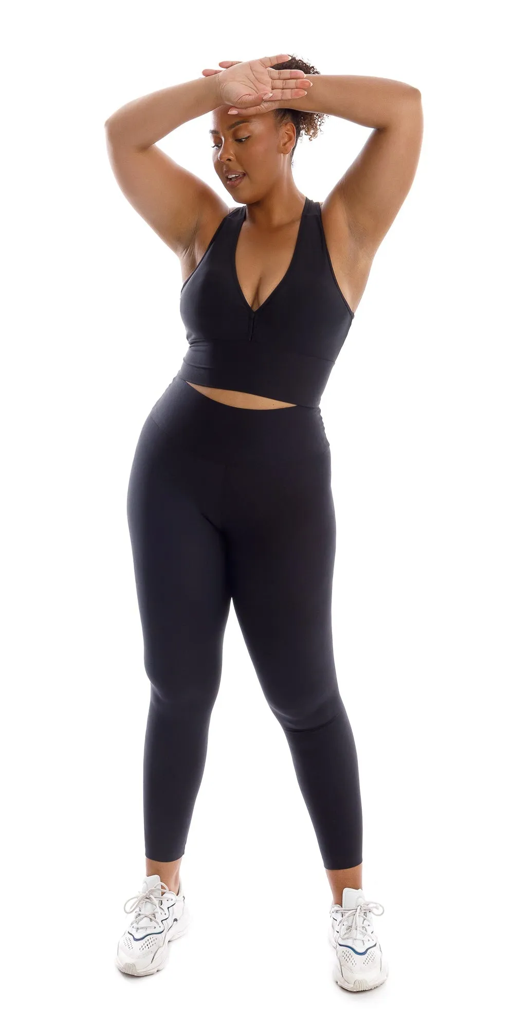 Midnight Eco Racer Back Bra