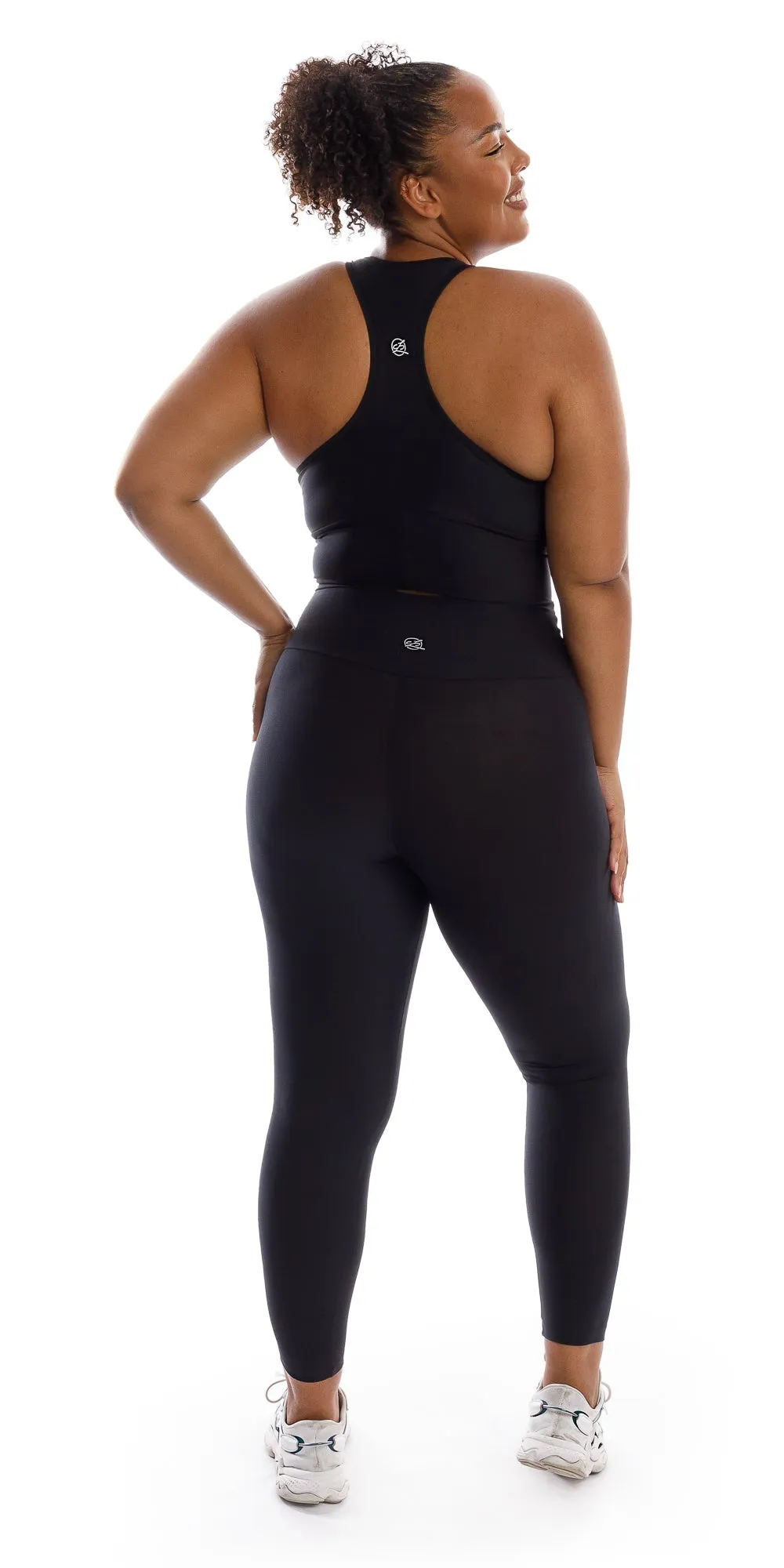 Midnight Eco Racer Back Bra