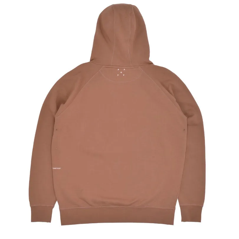 miffy applique hooded sweat Brown