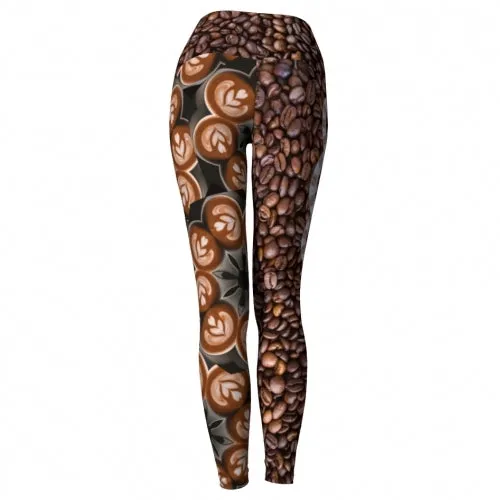 Mocha - Coffee Yoga Leggings