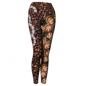 Mocha - Coffee Yoga Leggings