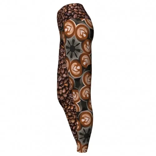 Mocha - Coffee Yoga Leggings