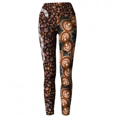 Mocha - Coffee Yoga Leggings