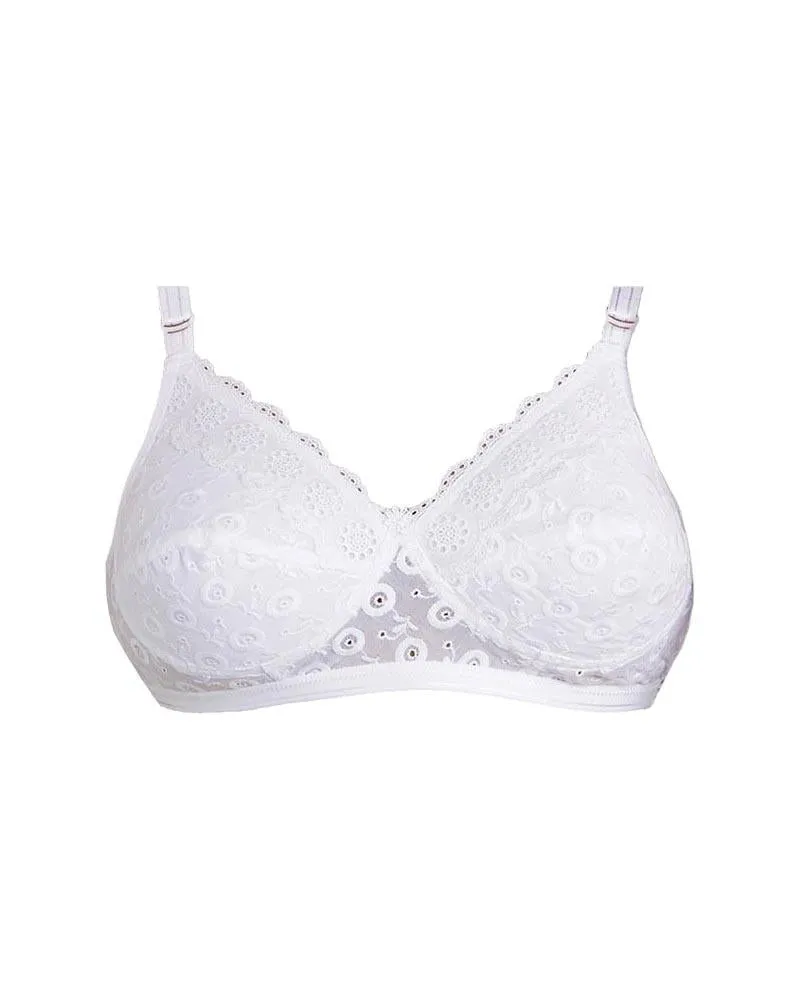 Model Non Padded Bra - Tulip - White