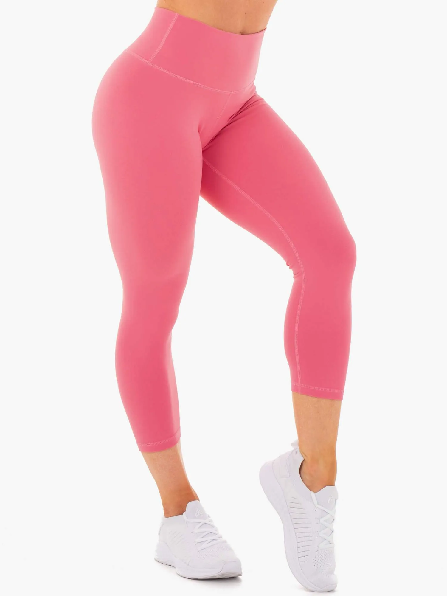 Motion High Waisted 7/8 Leggings - Pink Lemonade