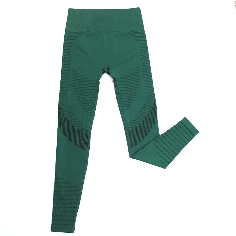 Move Like Diva Seamless Compression Yoga Leggings