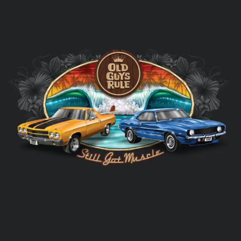 Muscle Cars T-Shirt - Black - OG2048